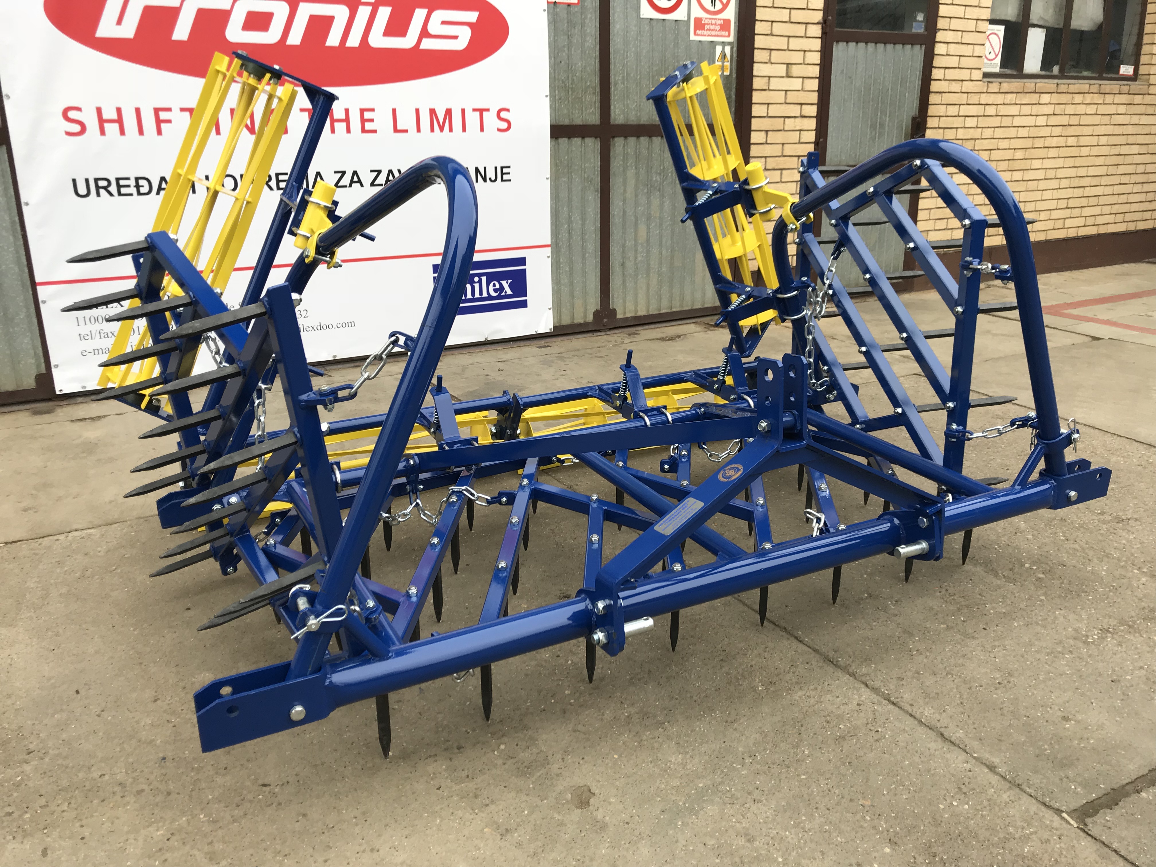 Light harrow 4 m with rotors
